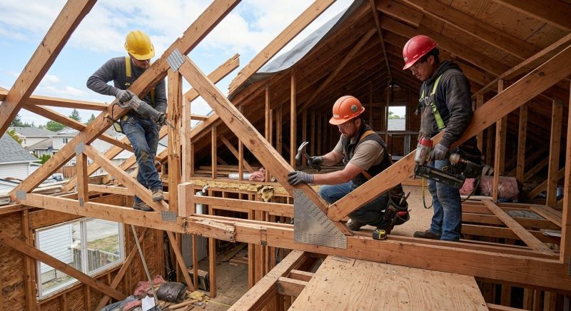 Broken Truss Repair in Wilmington, NC