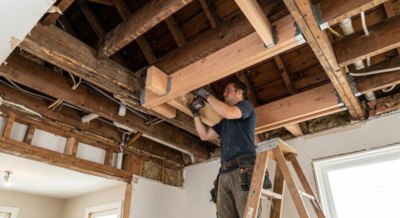 Ceiling Joist Repair in Conroe, TX