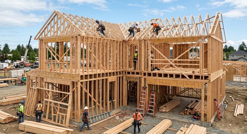 Construction Framing in Kansas City, KS