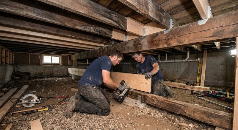 Floor Joists Replacement in Wilmington, NC