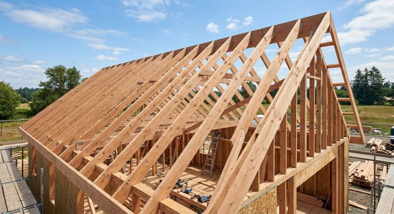 Gambrel Roof Framing in Kansas City, KS