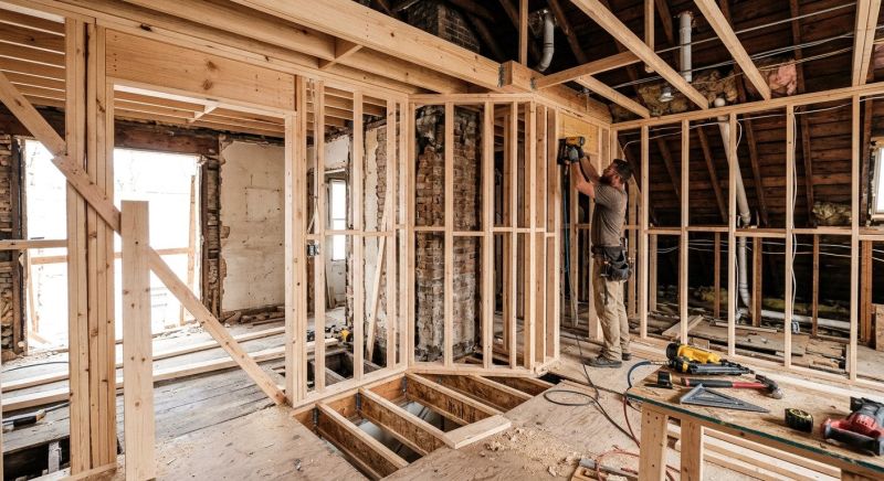 Home Remodeling Framing in Conroe, TX