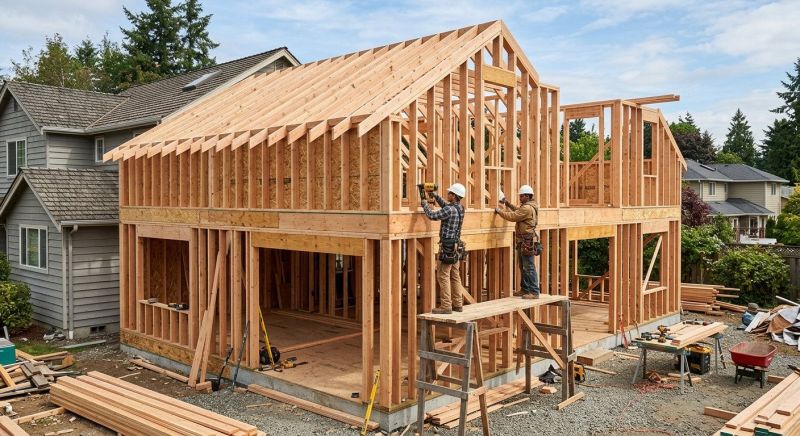Home Renovation Framing in Kansas City, KS