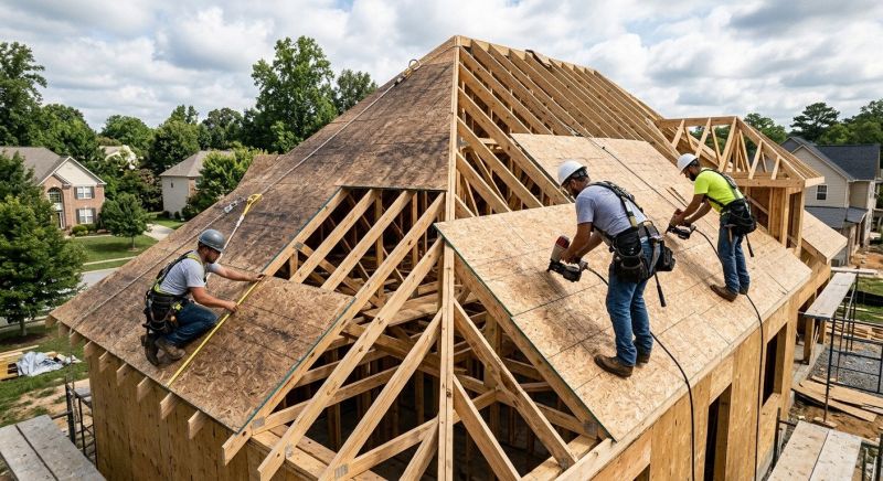 Roof Sheathing Service in Conroe, TX