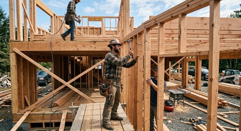 Rough Framing Service in Conroe, TX
