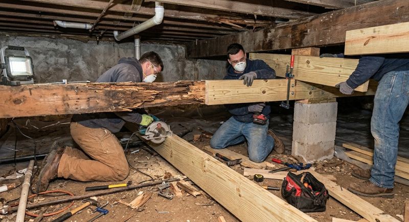 Structural Flooring Repair in Kansas City, KS