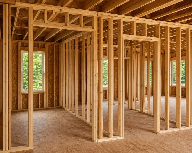 Stud Wall Framing in Kansas City, KS