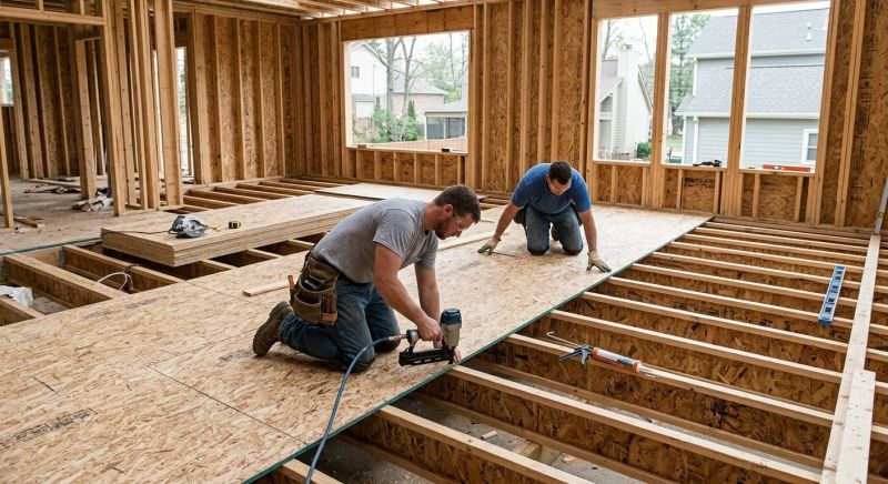 Subfloor Installation in Conroe, TX