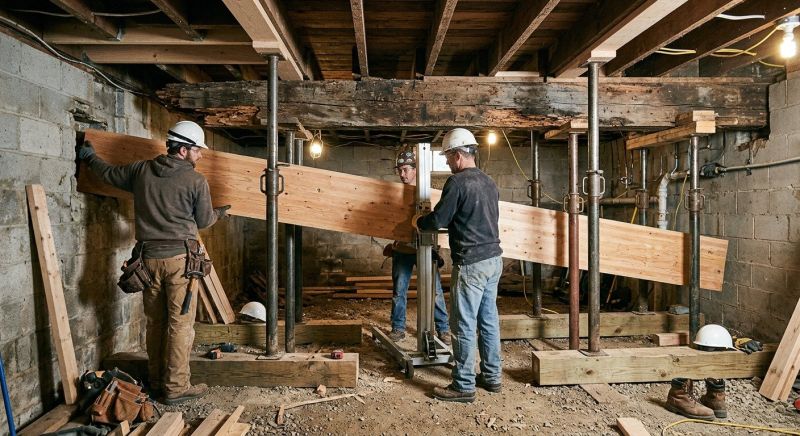 Barn Beam Replacement in Conroe, TX