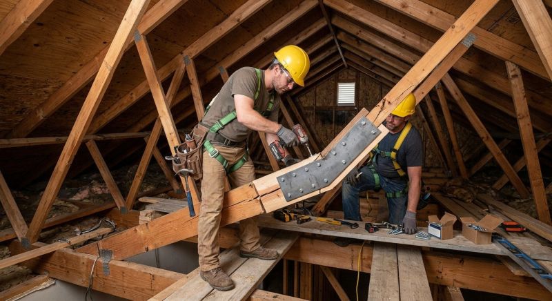 Broken Truss Repair in Wilmington, NC
