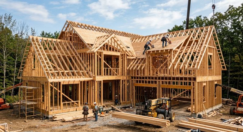 Construction Framing in Conroe, TX