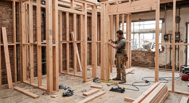 Construction Framing in Conroe, TX