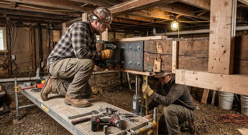 Floor Beam Repair in Kansas City, KS