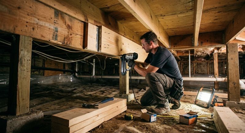Floor Joist Replacement in Wilmington, NC