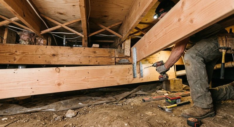 Floor Joists Repair in Kansas City, KS