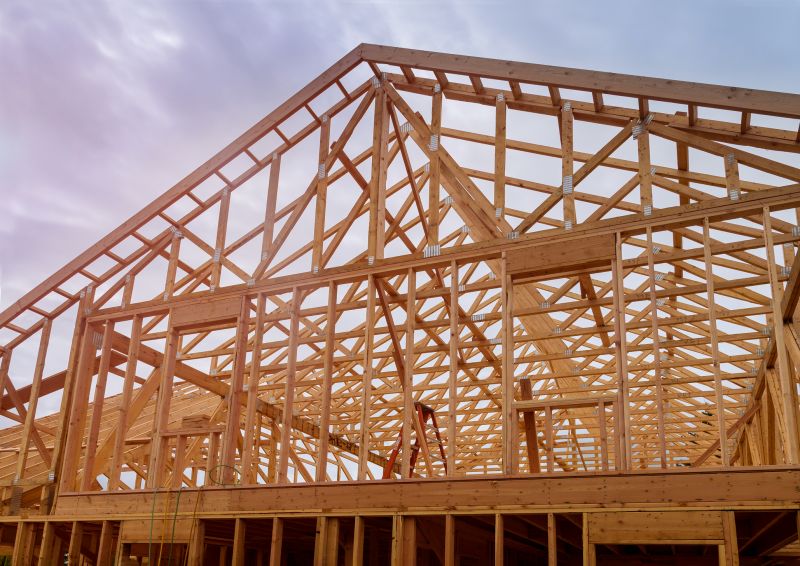 Gable Roof Framing in Conroe, TX