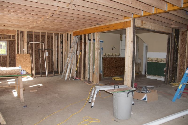 House Addition Framing in Conroe, TX