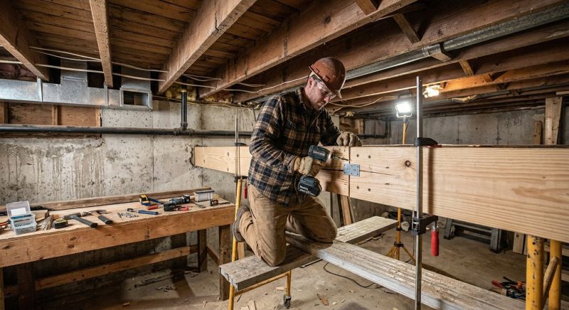 House Beam Repair in Kansas City, KS