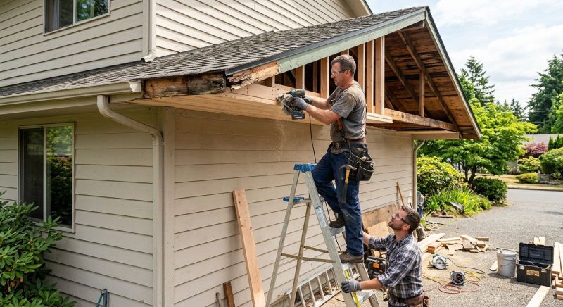 Overhang Repair in Kansas City, KS