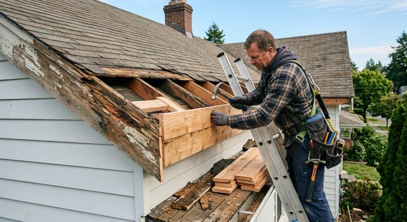 Overhang Repair in Kansas City, KS