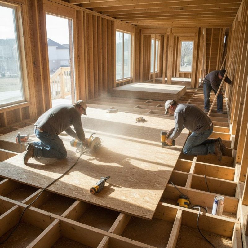 Plywood Flooring Installation in Kansas City, KS