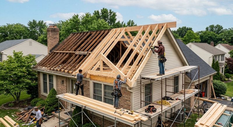 Rafter Framing in Kansas City, KS