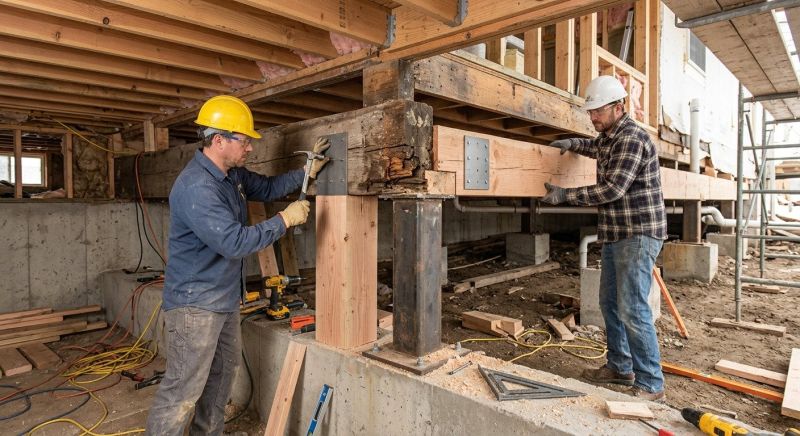 Roof Beam Replacement in Wilmington, NC