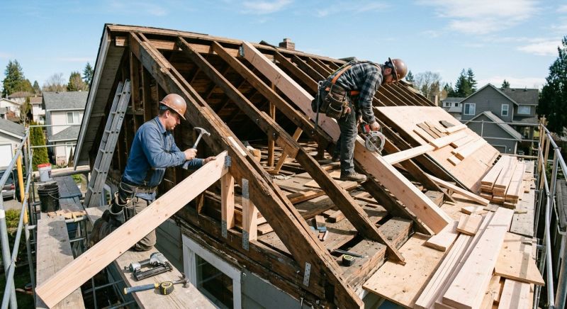 Roof Framing Repair in Wilmington, NC