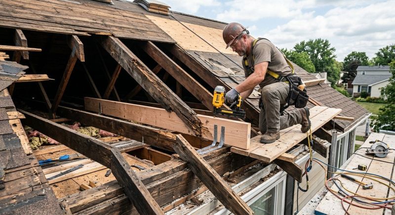Roof Joist Repair in Kansas City, KS