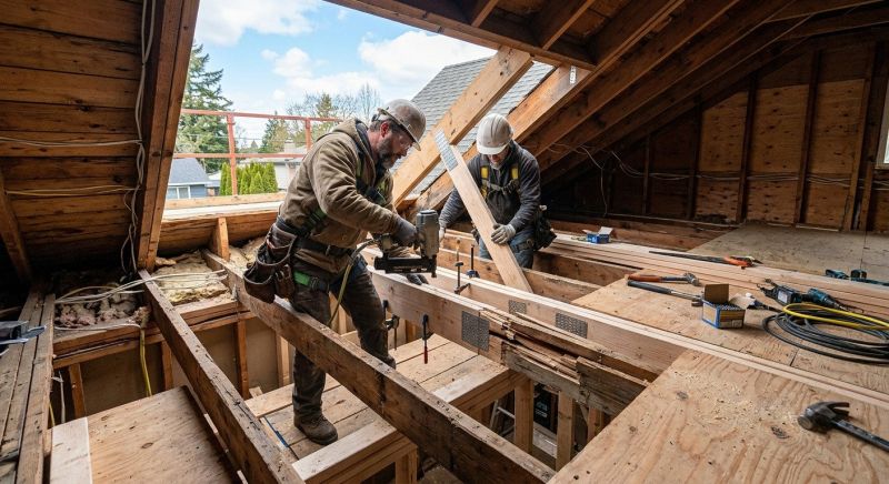 Roof Joist Repair in Kansas City, KS
