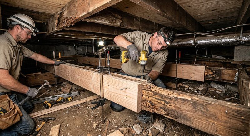 Structural Flooring Repair in Kansas City, KS