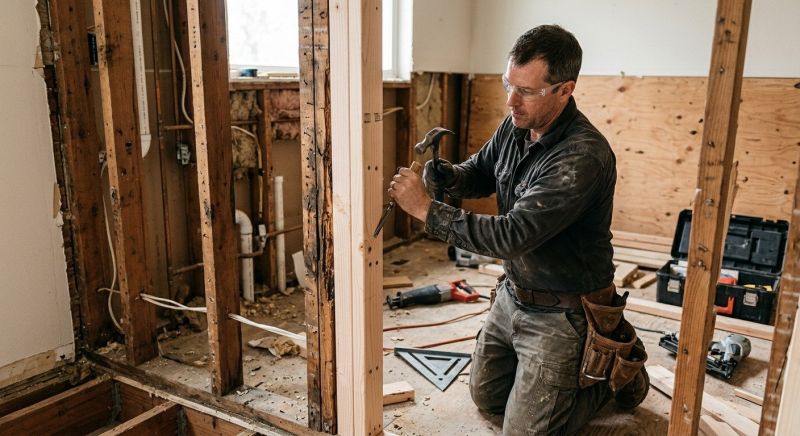 Structural Framing Replacement in Wilmington, NC