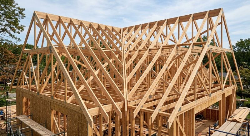 Structural Roof Framing in Kansas City, KS