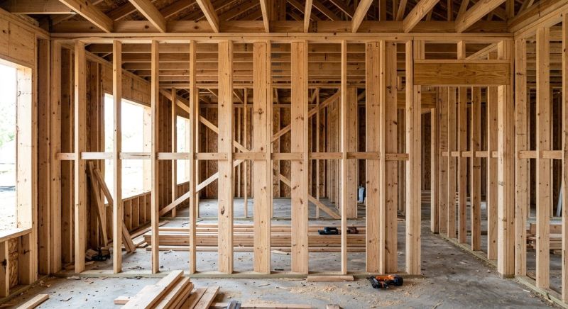 Stud Wall Installation in Wilmington, NC