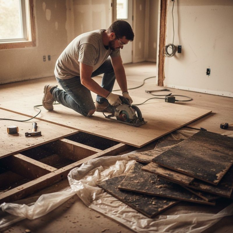 Subflooring Renovation in Conroe, TX