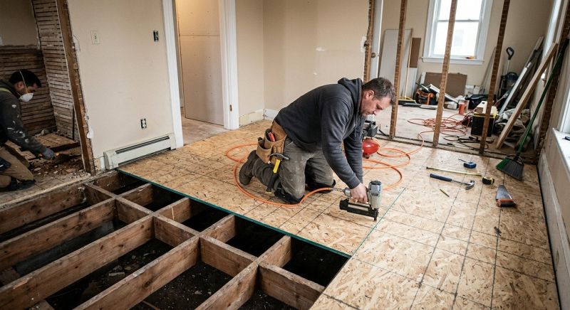 Subflooring Renovation in Kansas City, KS