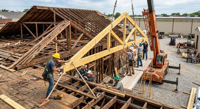 Truss Replacement in Wilmington, NC