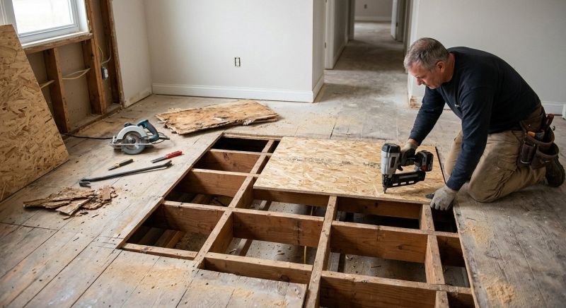 Underfloor Repair in Conroe, TX