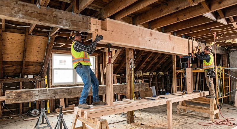 Wood Beam Replacement in Wilmington, NC