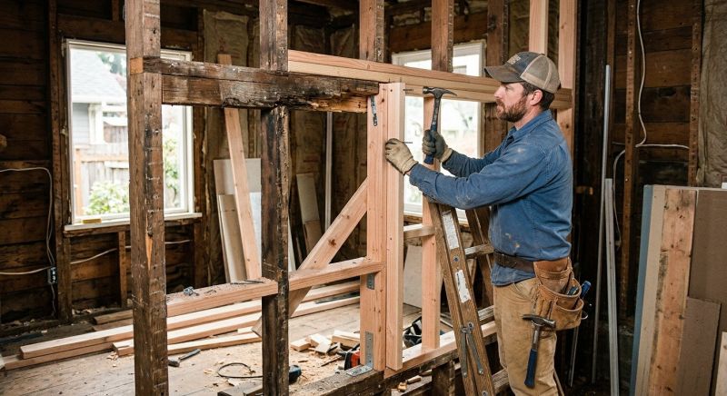Wood Framing Repair in Wilmington, NC