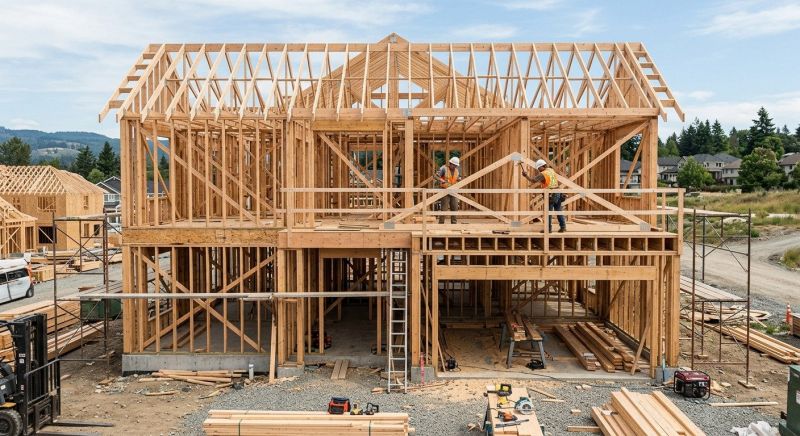 Wood Structural Framing in Wilmington, NC